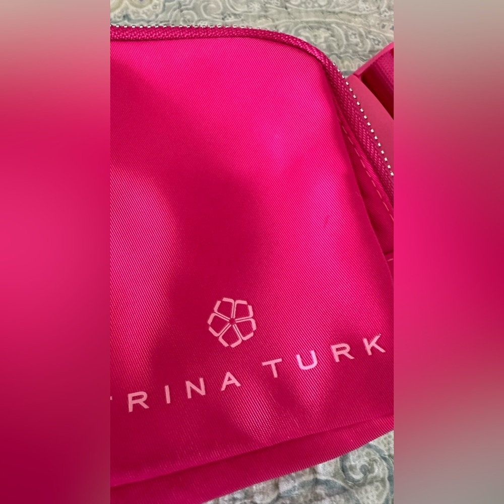 Trina Turk Pink Belt Bag with Zippered Closure - Picture 6 of 11